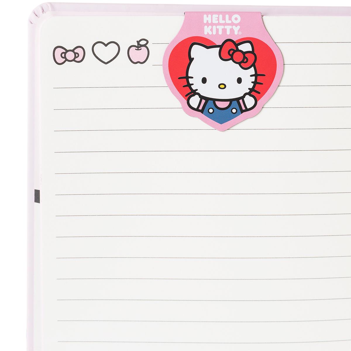 Magenetic bookmarks x 2 HEELO KITTY Mooving Paper Rosa-3