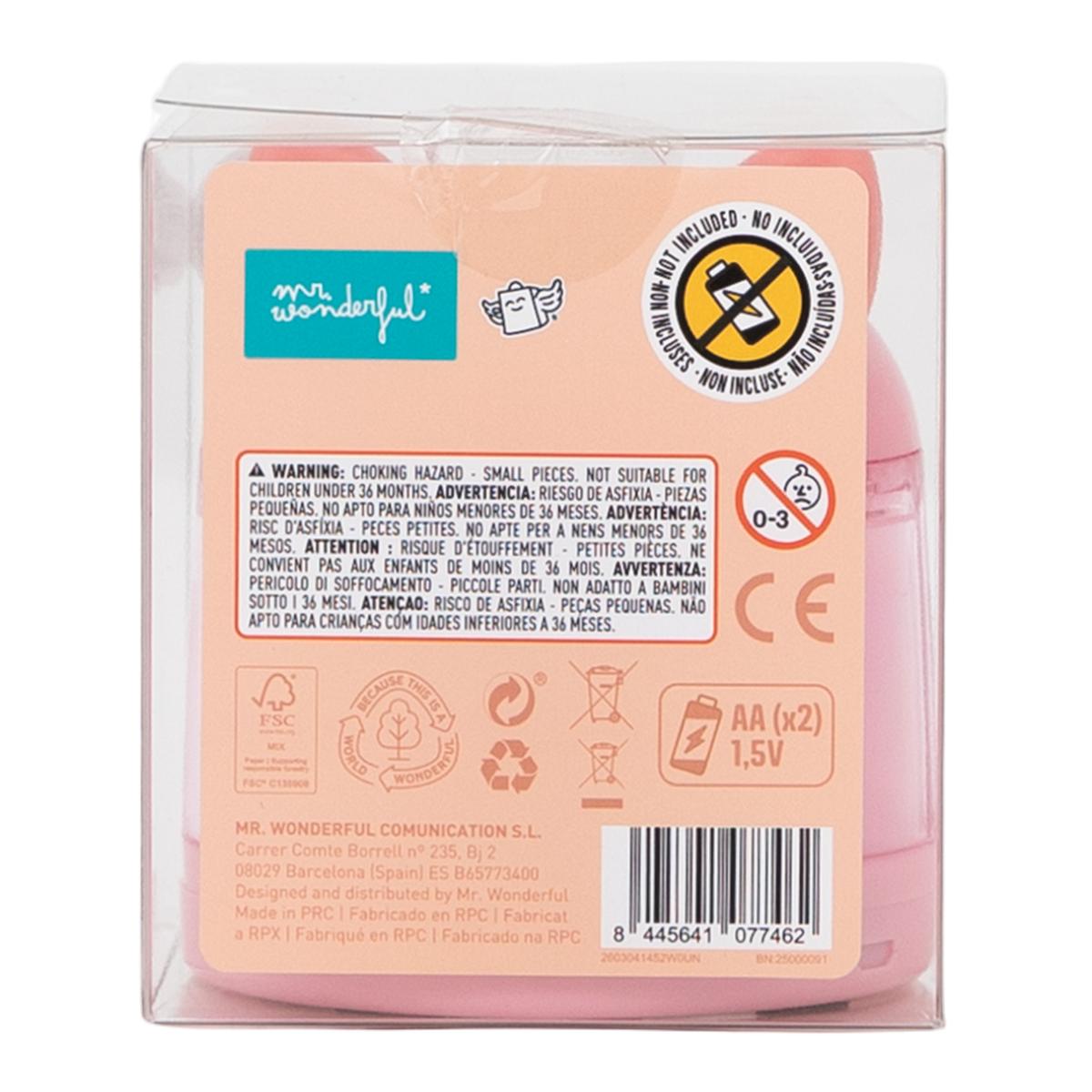 Sacapuntas eléctrico  Lazy cerdito Mr. Wondeful 2