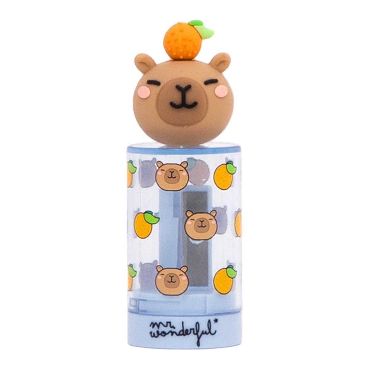 Sacapuntas con depósito Mr Wonderful Capibara Multicolor-1