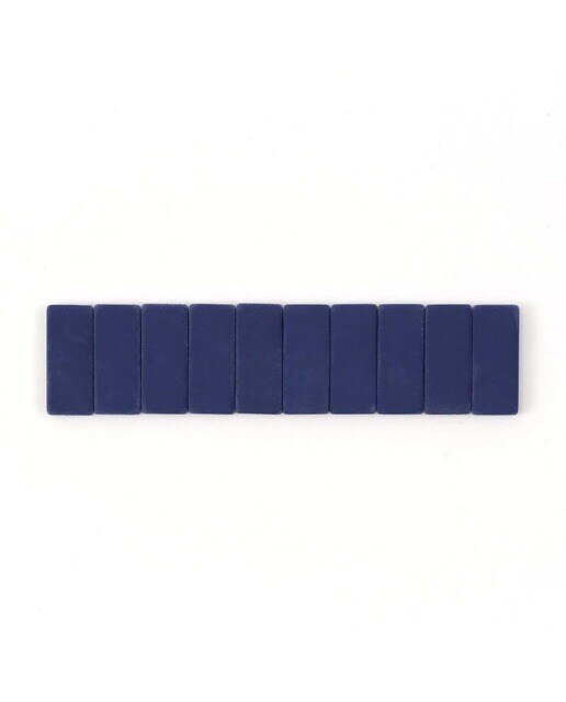 Embalagem de 10 Borrachas para Lapiseiras - Azul Azul-2
