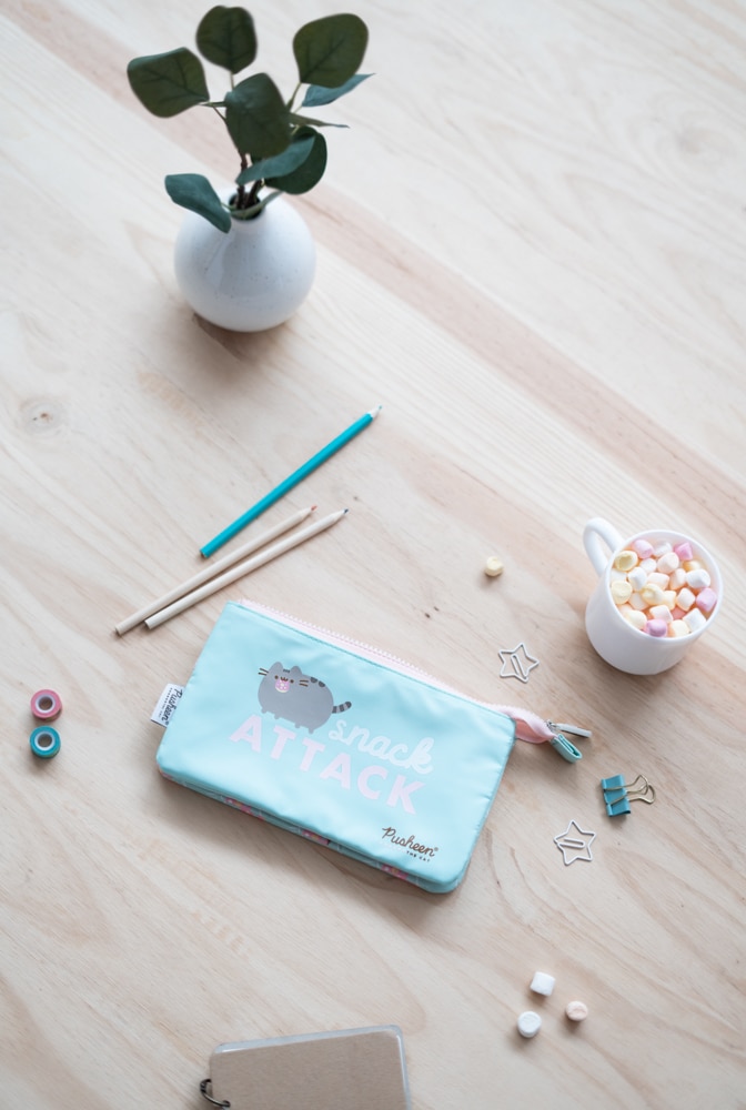 Estojo Triplo Pusheen Foodie Collection Verde Verde-6