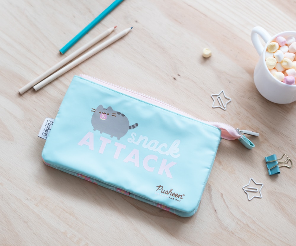 Estojo Triplo Pusheen Foodie Collection Verde Verde-7