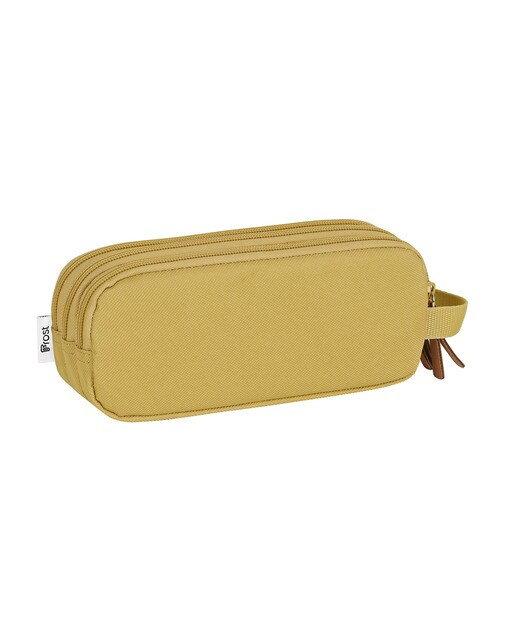 Estojo simples Triplo Preto Camel-2