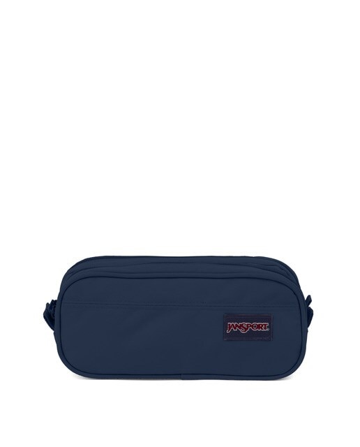 Imagem 0 de Estojo com Dois Compartimentos e Fecho de Correr Large Accessory Pouch - Azul marinho