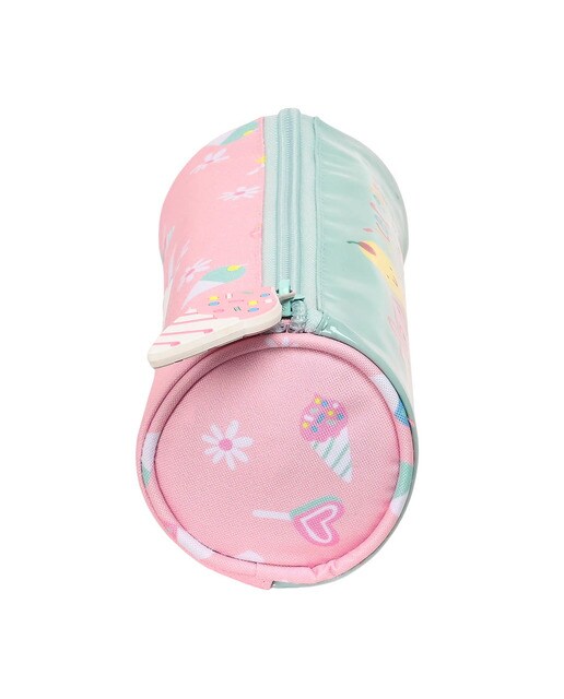Estojo Simples Redondo Peppa Pig Ice Cream - Rosa-Claro/Verde Menta Rosa / Verde-3