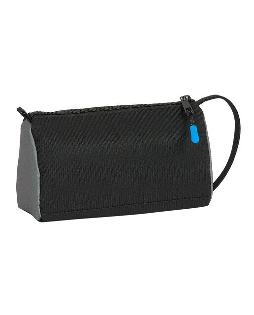 Estojo Simples com Bolso Desdobrável Cheio "Iron" - Preto Iron 2