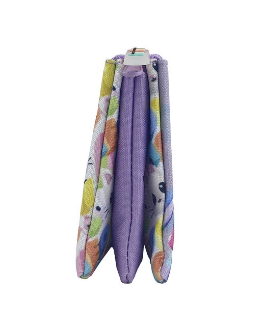 Estojo Simples Triplo Gabby's Dollhouse - Malva Multicolor Malva-3