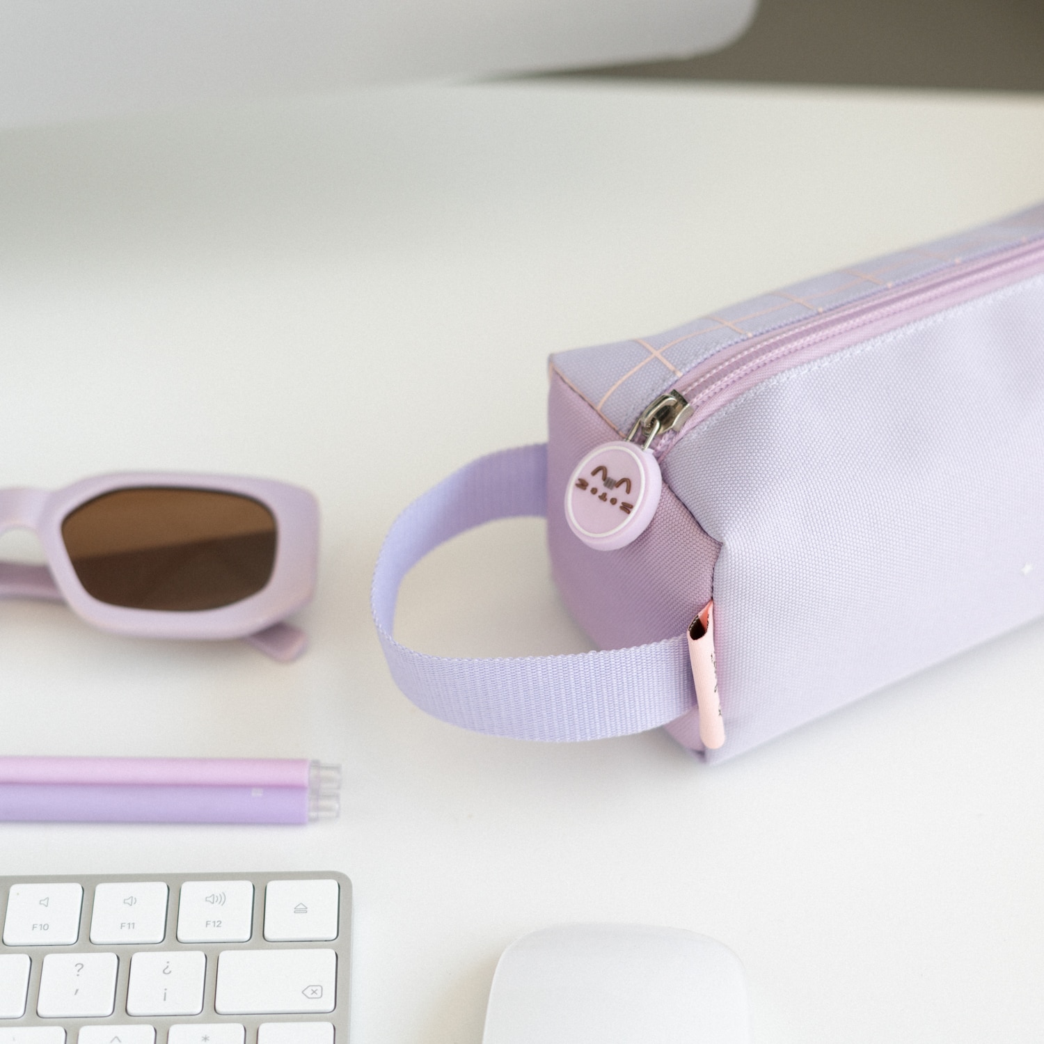 Estuche rectangular Pusheen Moments Erik lila Lila-6