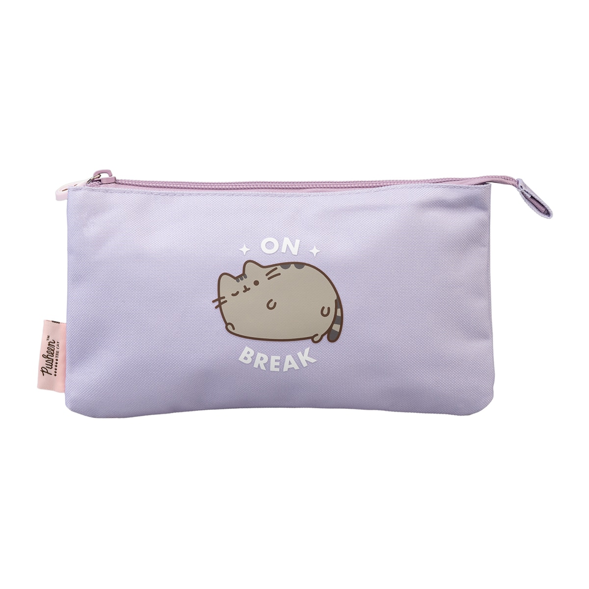 Estuche triple Pusheen Moments Erik lila Lila / Rosa-1