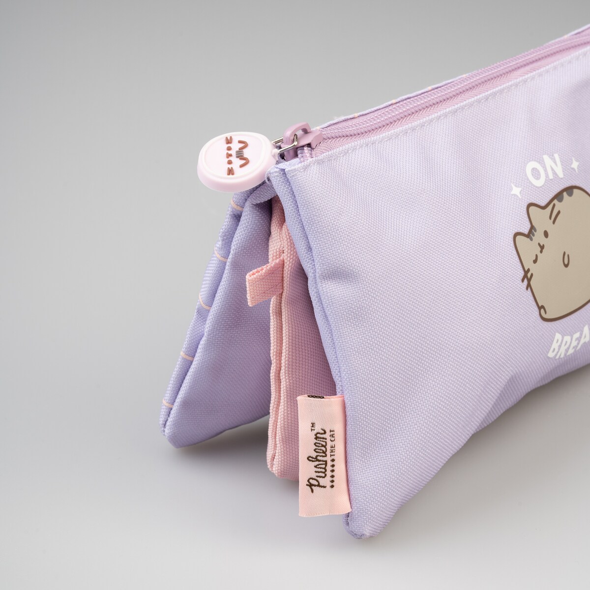 Estuche triple Pusheen Moments Erik lila Lila / Rosa-3