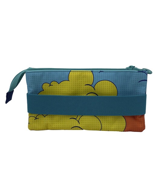 Estojo Simples Triplo Pokémon Urban Color - Azul Multicolor 2