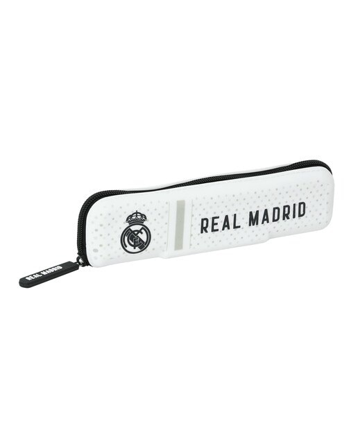 Estojo de silicone da 1ª equipa do Real Madrid C.F. 24/25 branco e cinzento Branco / Cinzento-1
