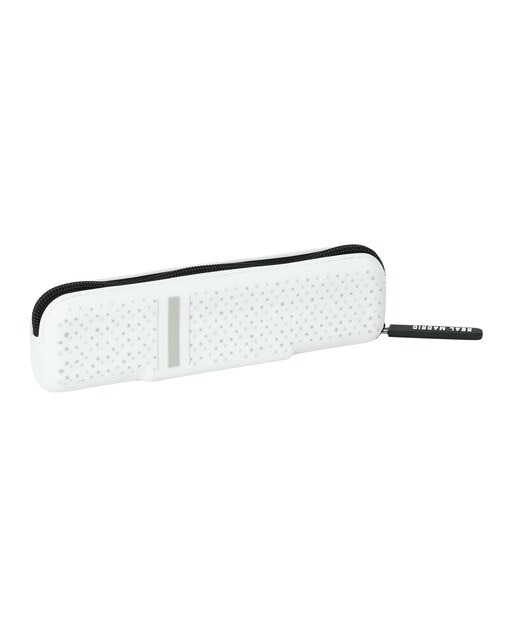 Estojo de silicone da 1ª equipa do Real Madrid C.F. 24/25 branco e cinzento Branco / Cinzento-2