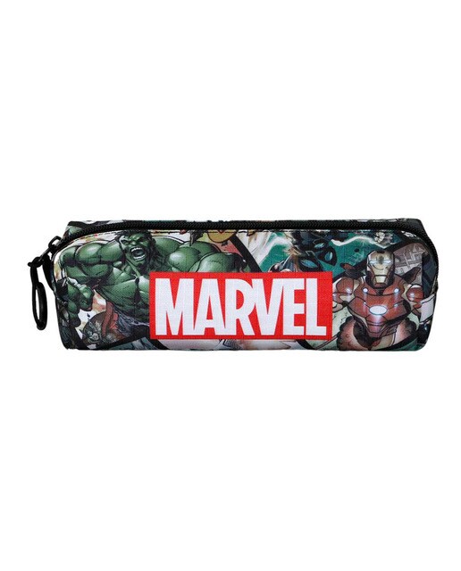Estojo quadrado para lápis 2.2 dos avengers react marvel karactermania verde Verde-1