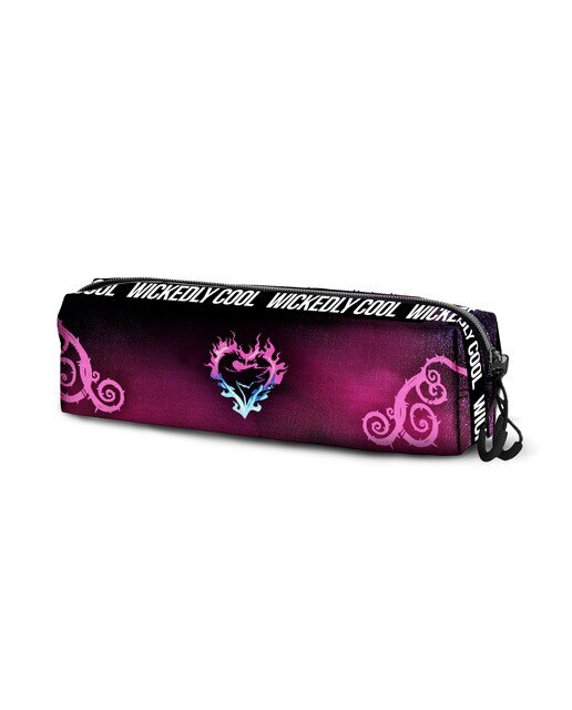 Estuche portatodo cuadrado fan 2.2 los descendientes wickedly Disney Karactermania morado Morado-1