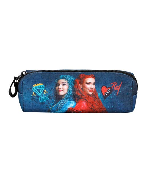 Estuche portatodo cuadrado fan 2.2 los descendientes wickedly Disney Karactermania morado Morado-2