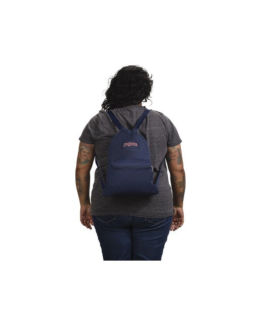 Mochila desportiva Jansport jovem e leve azul marinho Azul Navy-7