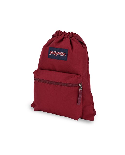 Mochila desportiva juvenil e ligeira Jansport vermelho granada Vermelho/Grená-6