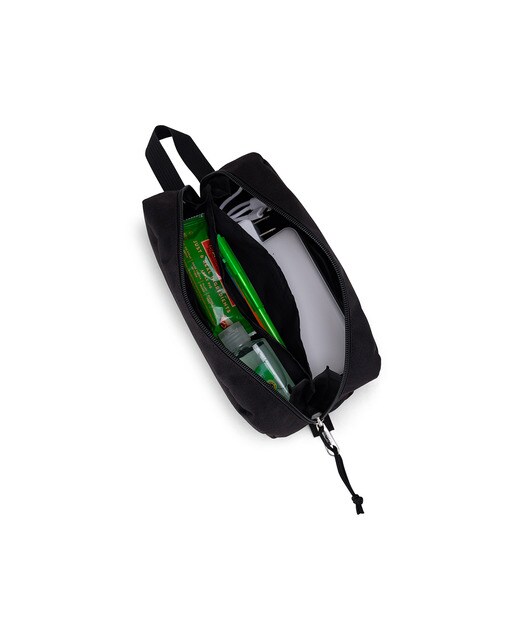Estuche con compartimento principal dividido en 3 espacios Perfect Pouch Jansport Negro Negro-5