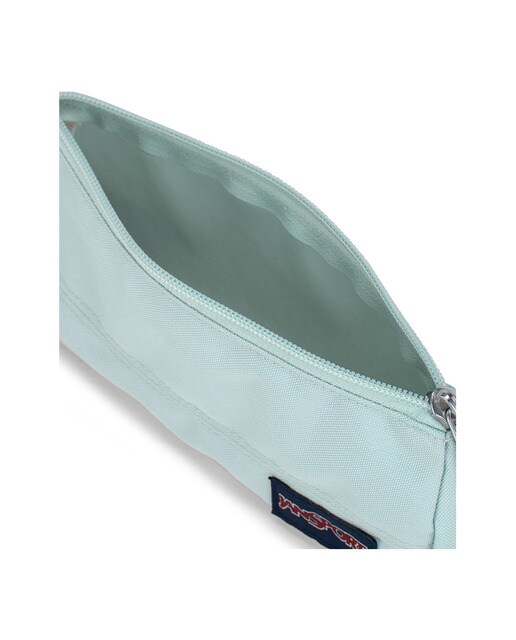 Estojo con amplo compartimento principal basic accessory pouch Jansport verde menta Verde-menta-3
