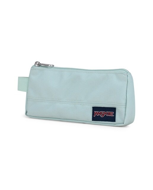 Estojo con amplo compartimento principal basic accessory pouch Jansport verde menta Verde-menta-4