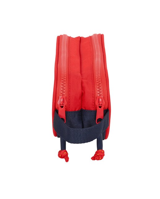 Estojo duplo Seleccion Española Safta vermelha e azul Vermelho/Azul-4