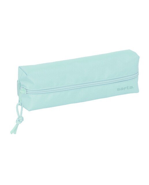 Estojo retangular para lápis com elástico 22cm Safta azul claro Azul-claro-3