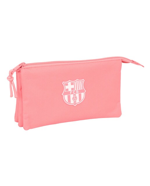 Estojo triplo F.C. Barcelona preto Coral-1