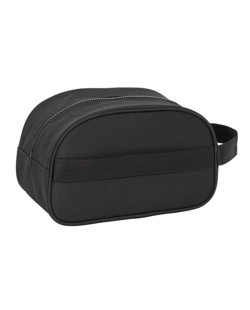 Necessaire 1 pega adaptável ao trolley F.C. Barcelona Safta preto. Preto-2