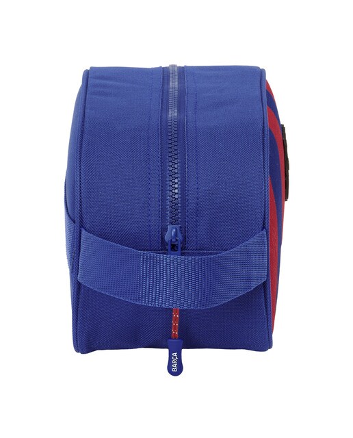 Necessaire 1 pega adaptável ao trolley F.C. Barcelona Safta azul-marinho e castanho Azul-marinho-3