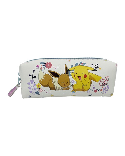 Estojo cilindrico Pokémon Flowers CeP Brands bege malva multicolor Bege-1