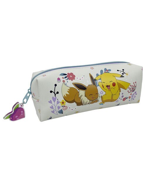 Estojo cilindrico Pokémon Flowers CeP Brands bege malva multicolor Bege-3