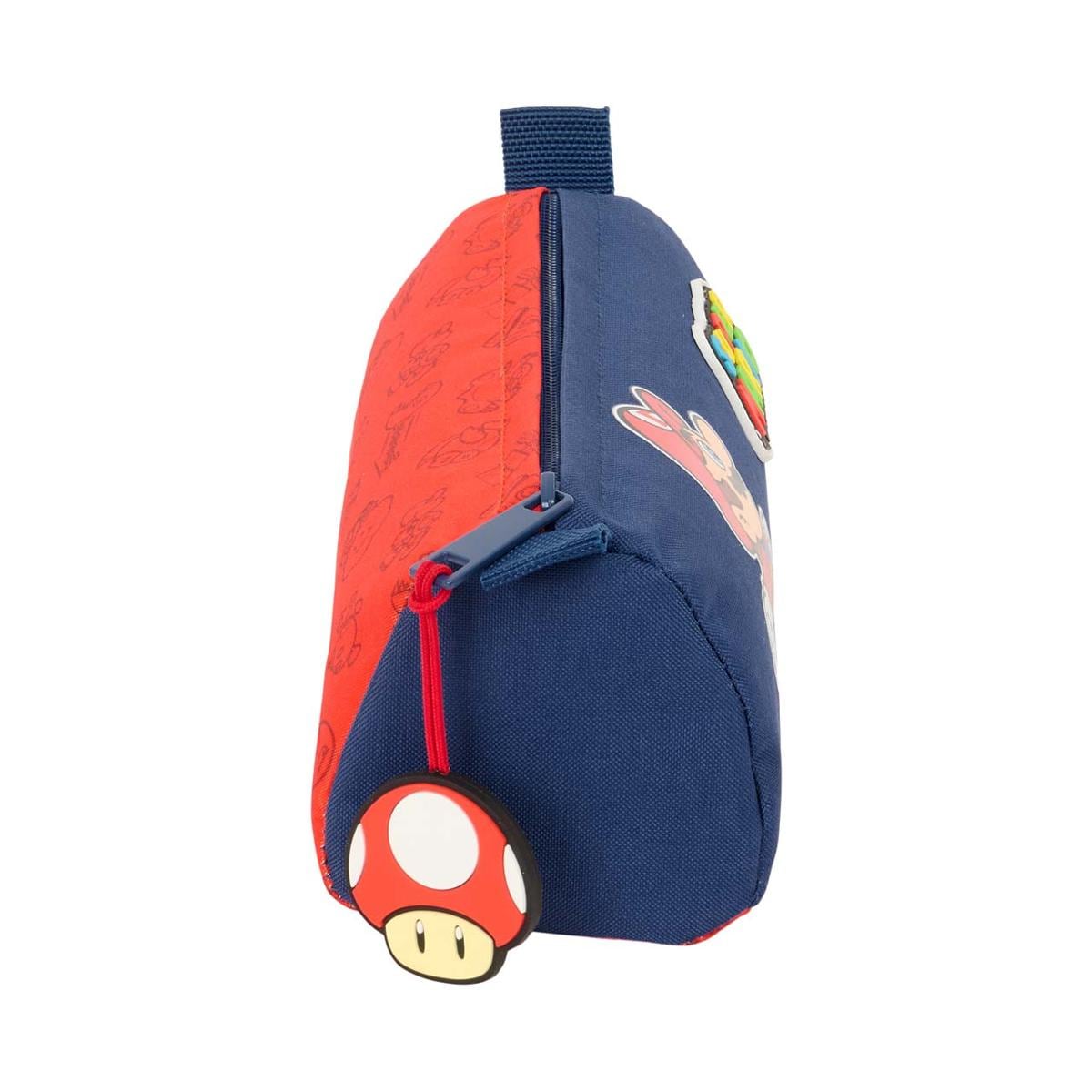 Portatodo Super Mario Bros Safta azul oscuro y rojo Azul oscuro / Rojo-3