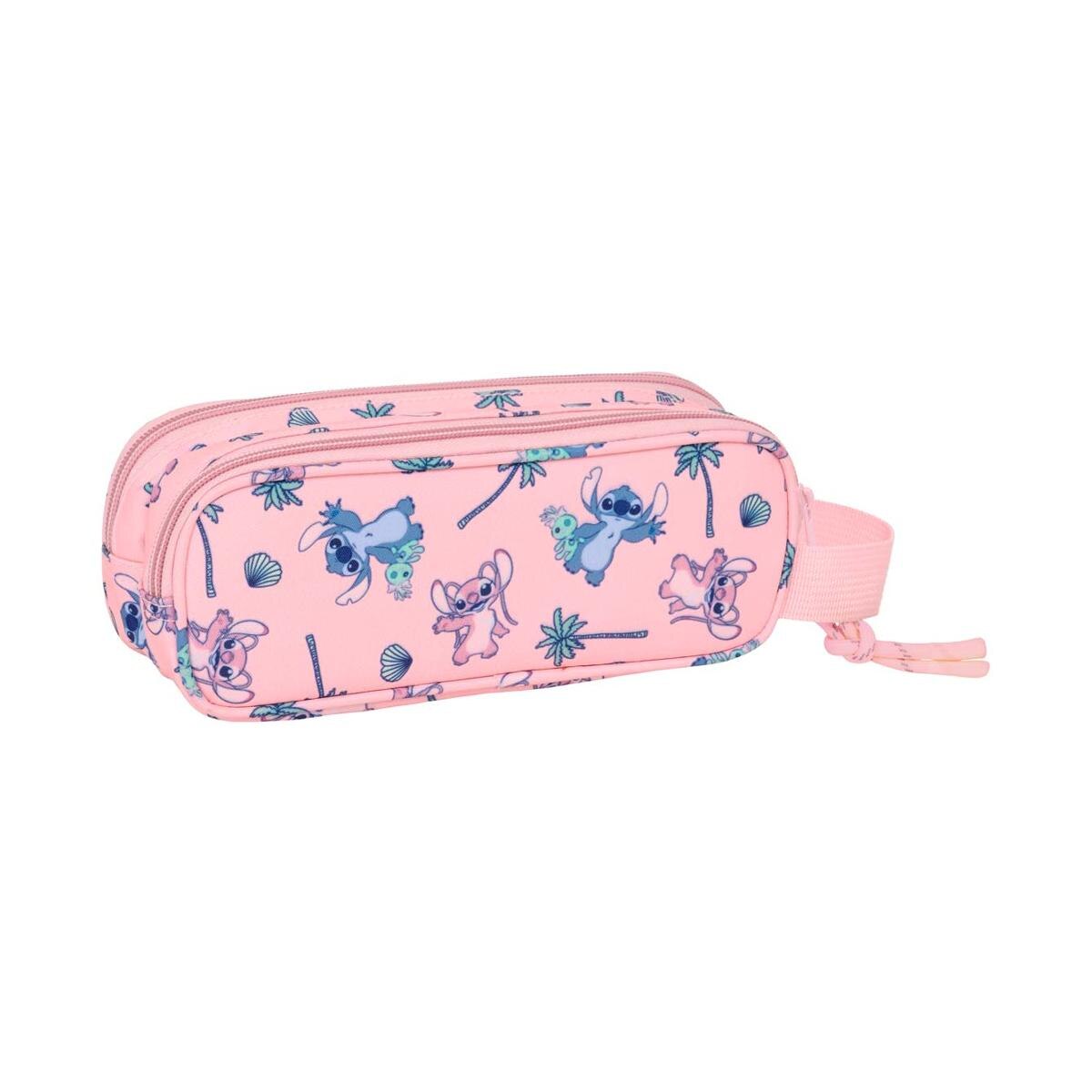 Estojo duplo Lilo & Stitch Safta rosa pastel Rosa-pastel-2