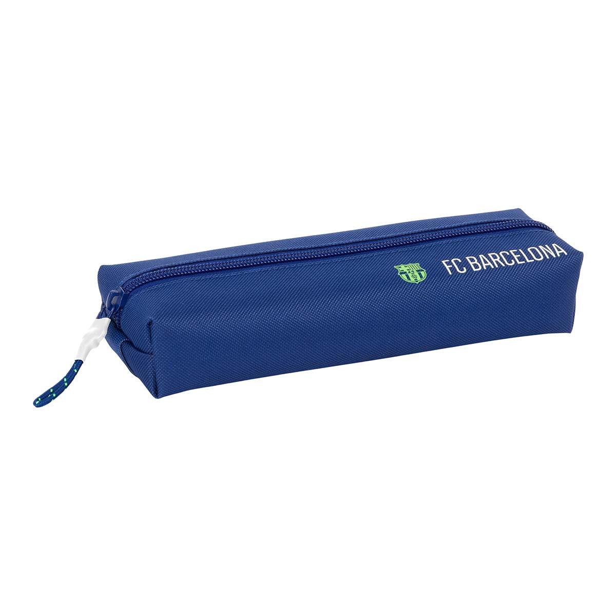 Imagen 0 de Portatodo rectangular con goma elastica 22cm F.C. Barcelona azul marino