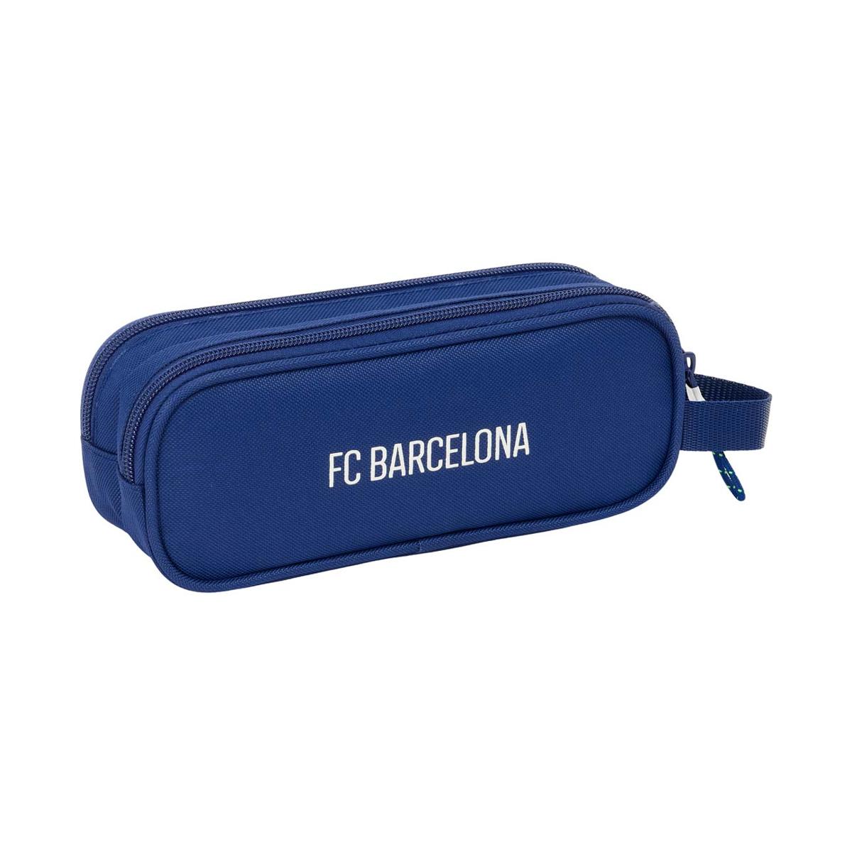 Portatodo doble F.C. Barcelona azul marino Azul marino-2