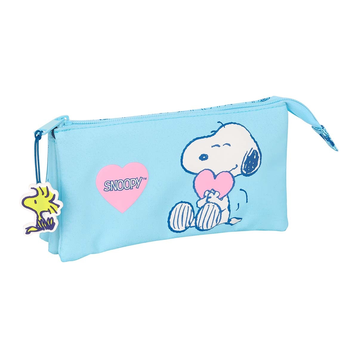 Portatodo triple Snoopy Safta azul claro Azul claro-1