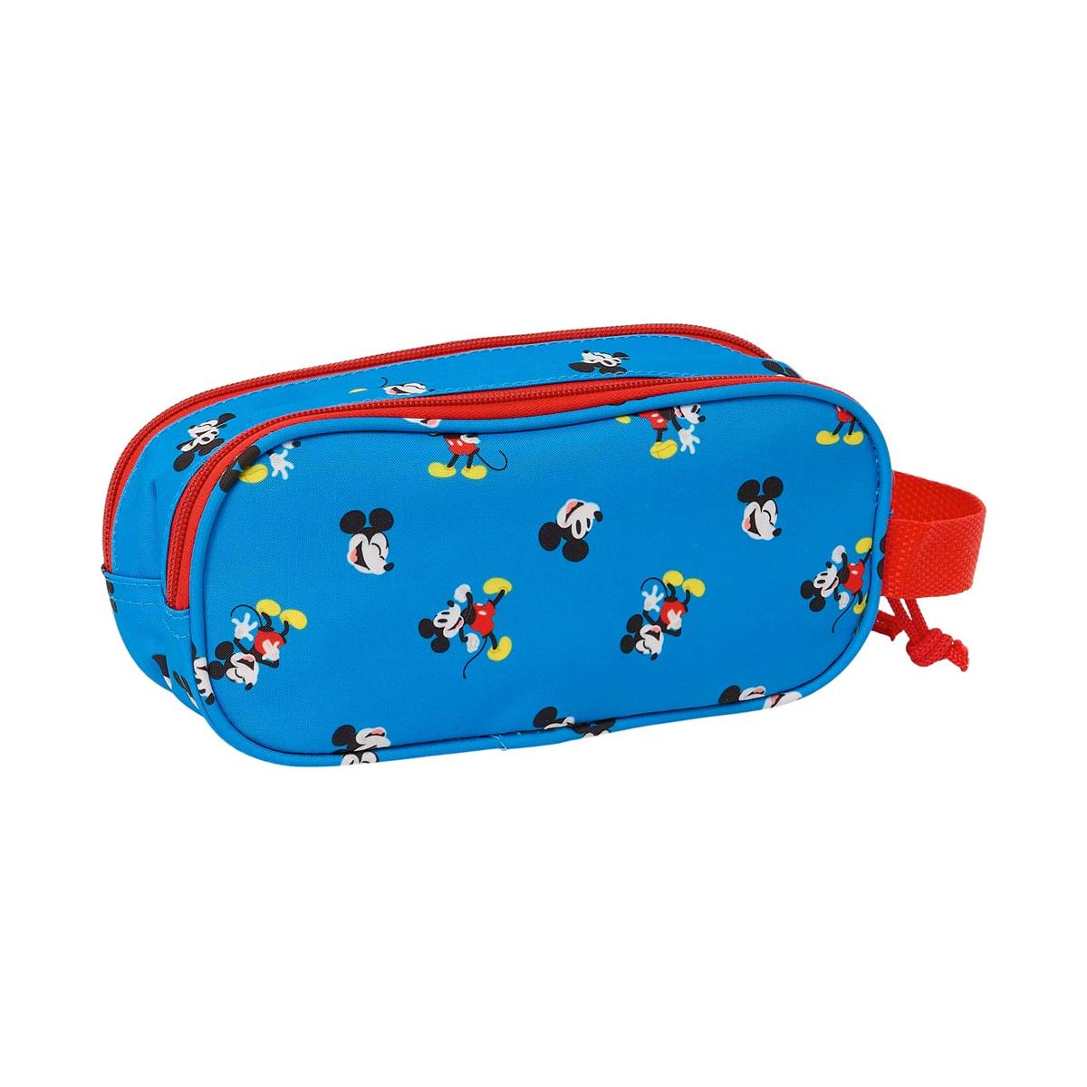 Portatodo doble 3D Mickey Clubhouse Safta azul Azul-2