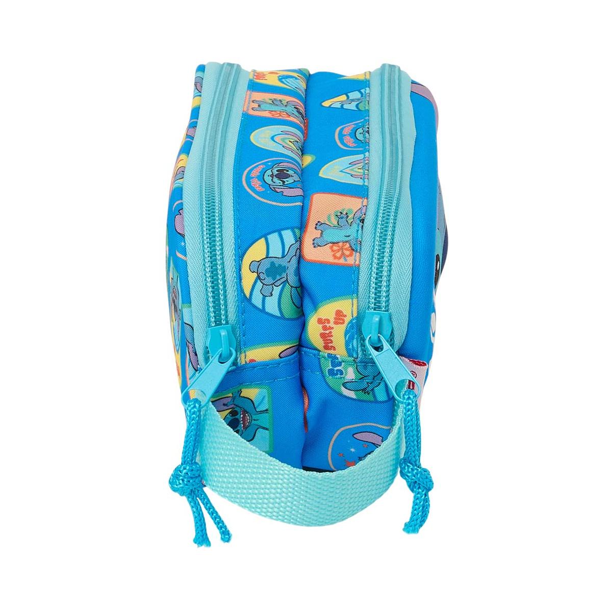 Portatodo doble 3D Lilo & Stitch Safta azul Azul-3