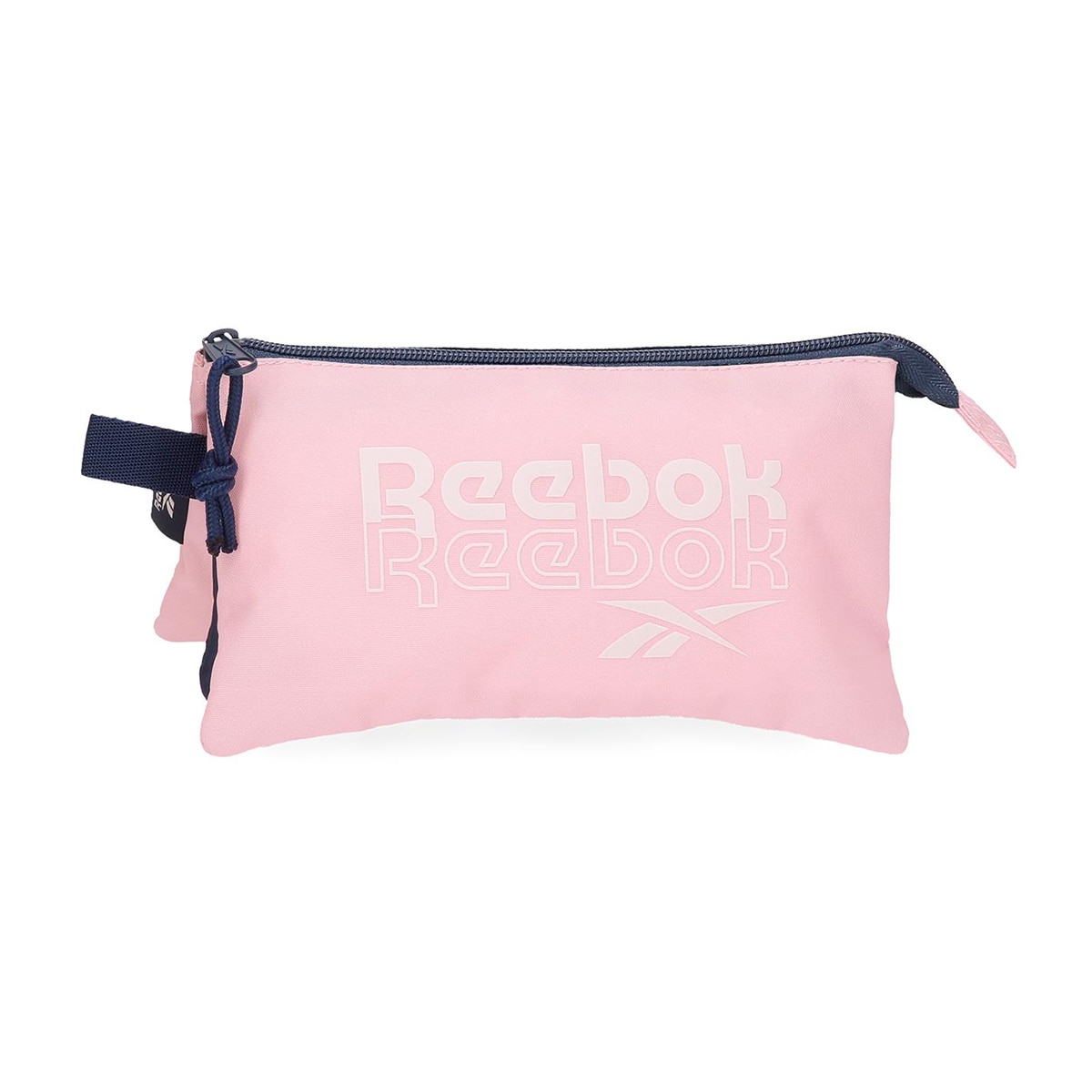 Imagen 0 de Estuche Sidney tres compartimentos Reebok rosa