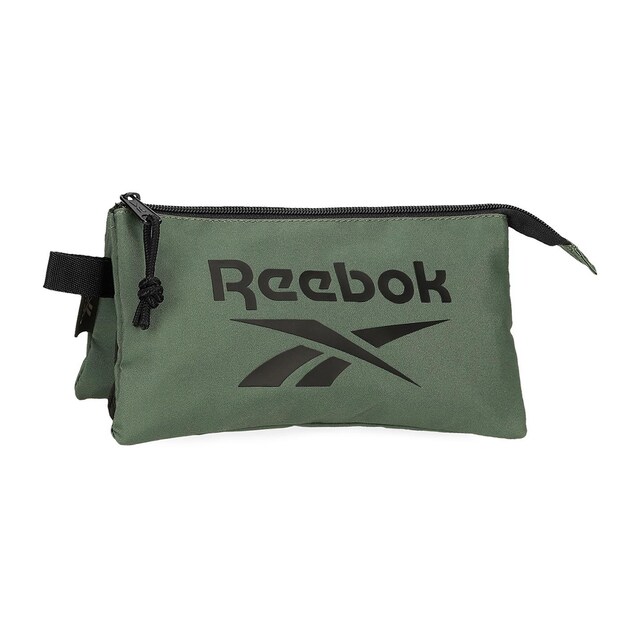 Imagen 0 de Estuche Darwin tres compartimentos Reebok verde