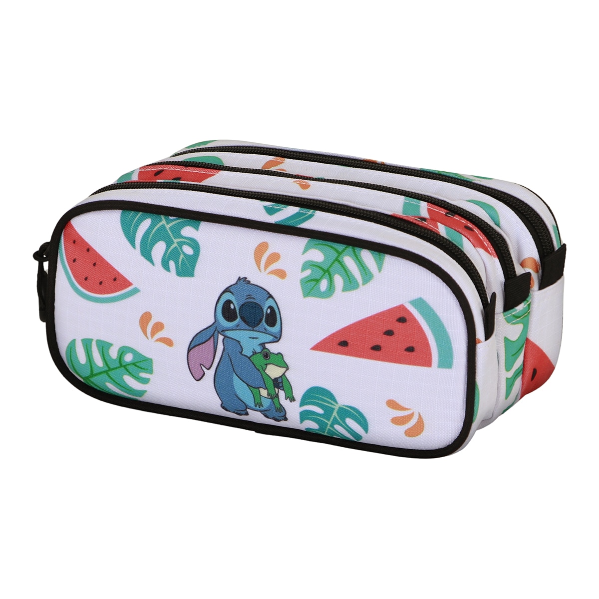 Estuche portatodo trick fan 2.2 Lilo y Stitch frog Disney Karactermania blanco Blanco-1