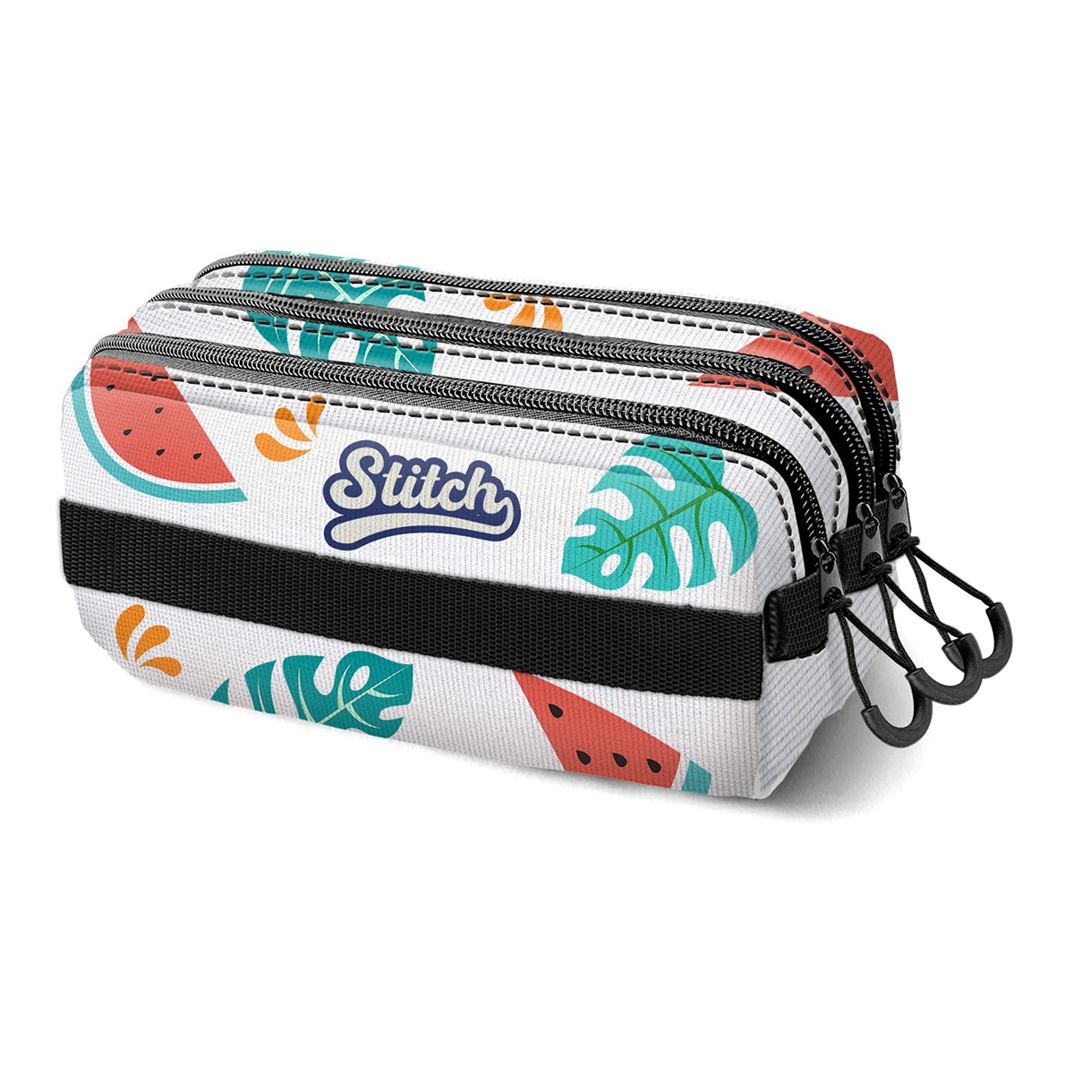 Estuche portatodo trick fan 2.2 Lilo y Stitch frog Disney Karactermania blanco Blanco-2