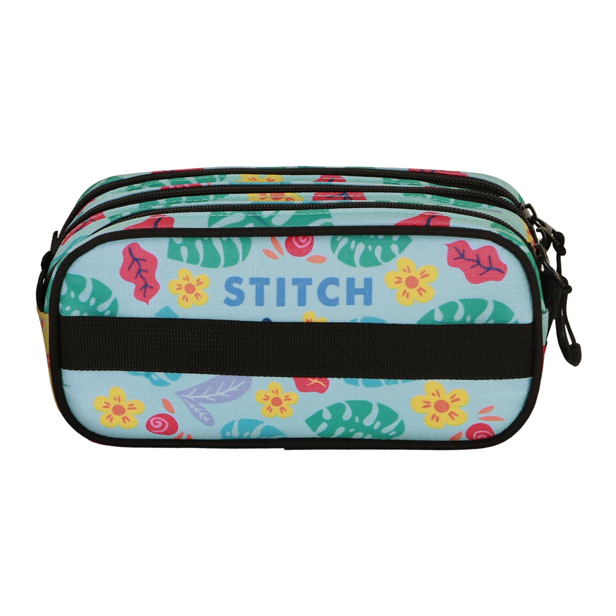 Estuche portatodo trick fan 2.2 Lilo y Stitch guitar Disney Karactermania verde Verde-3