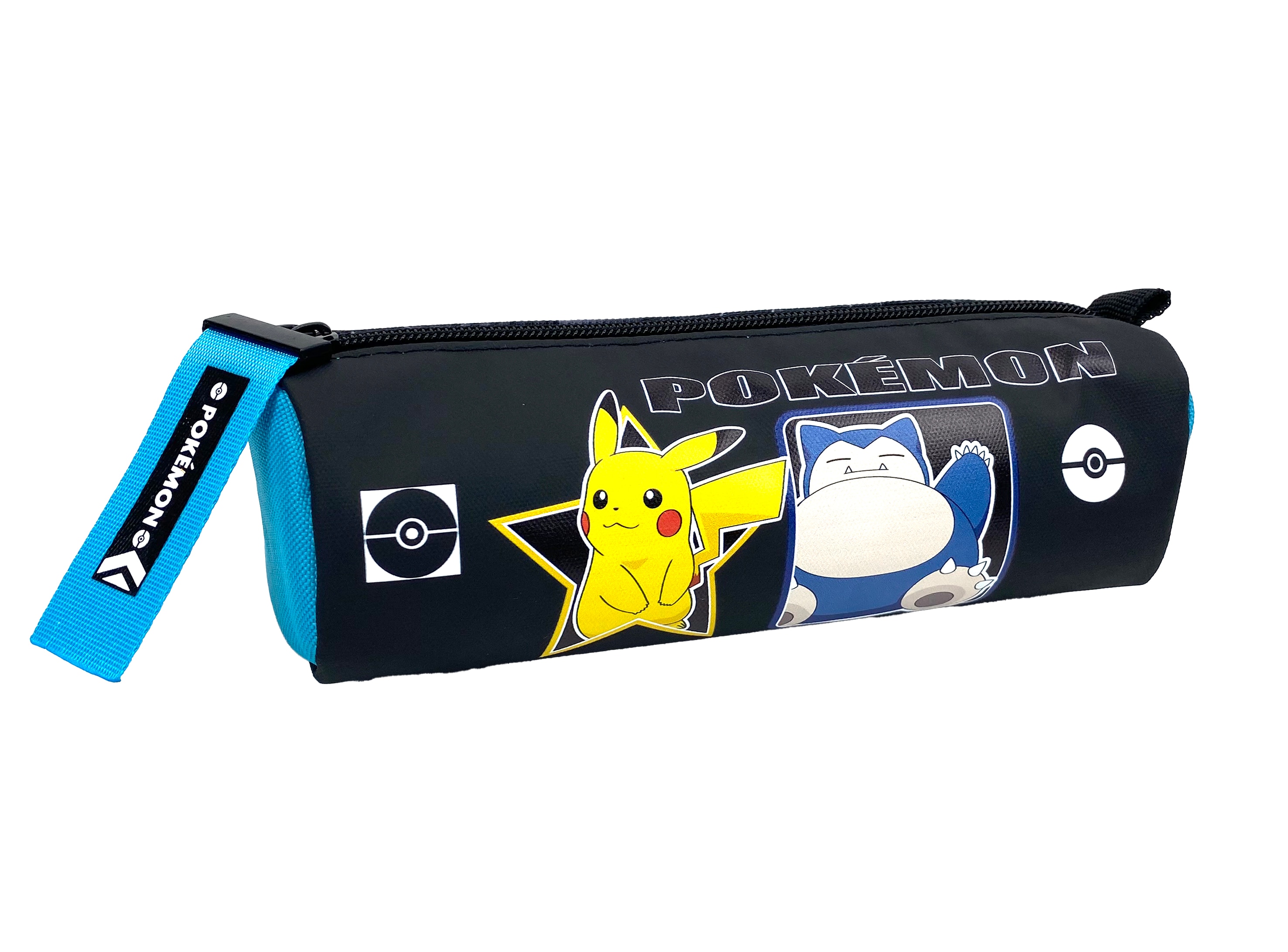 Portatodo redondo Pokémon Geo CyP Brands negro multicolor Negro / Multicolor-2