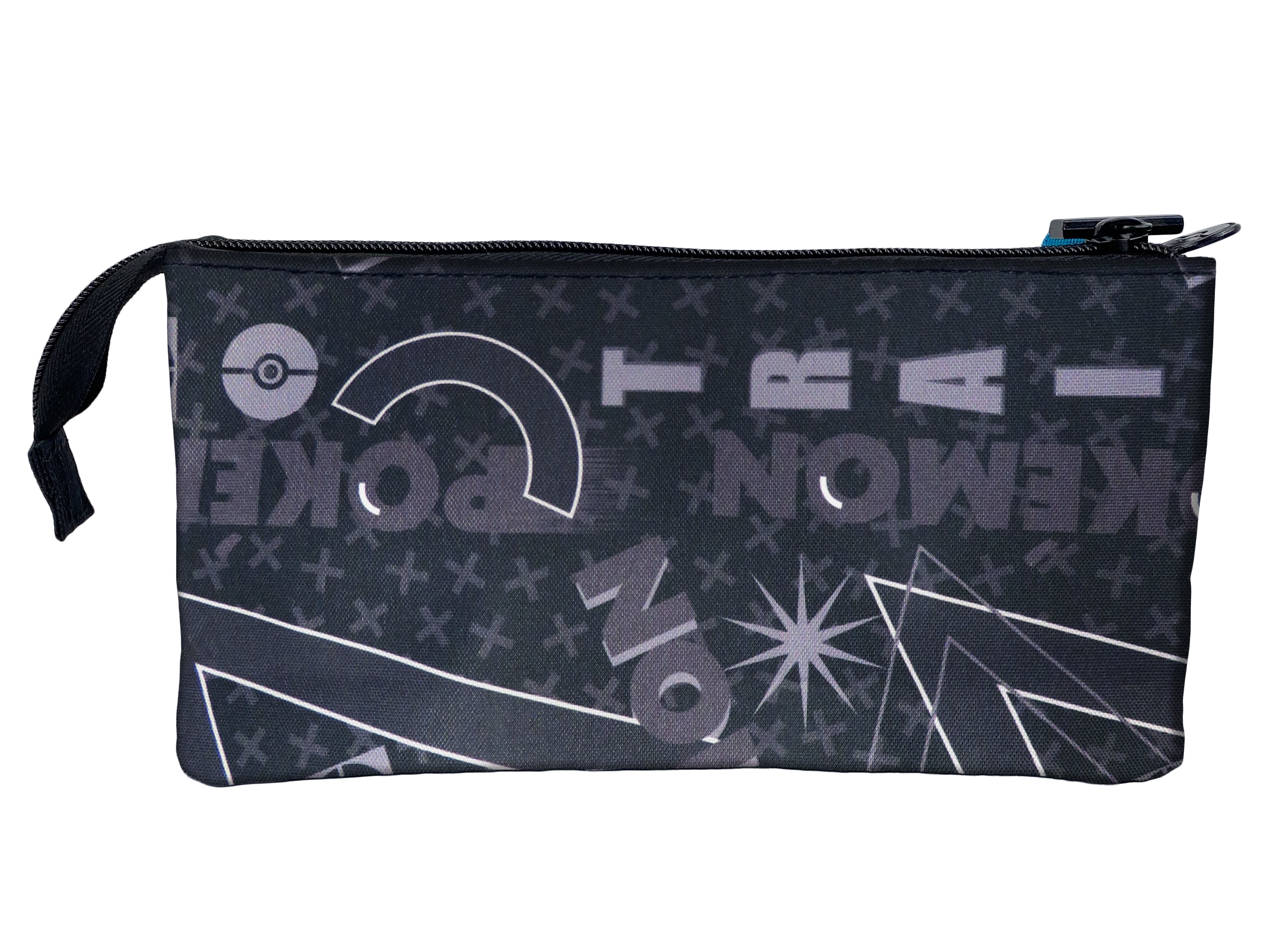 Portatodo triple con cinco compartimentos Pokémon Geo CyP Brands negro multicolor Negro / Multicolor-2