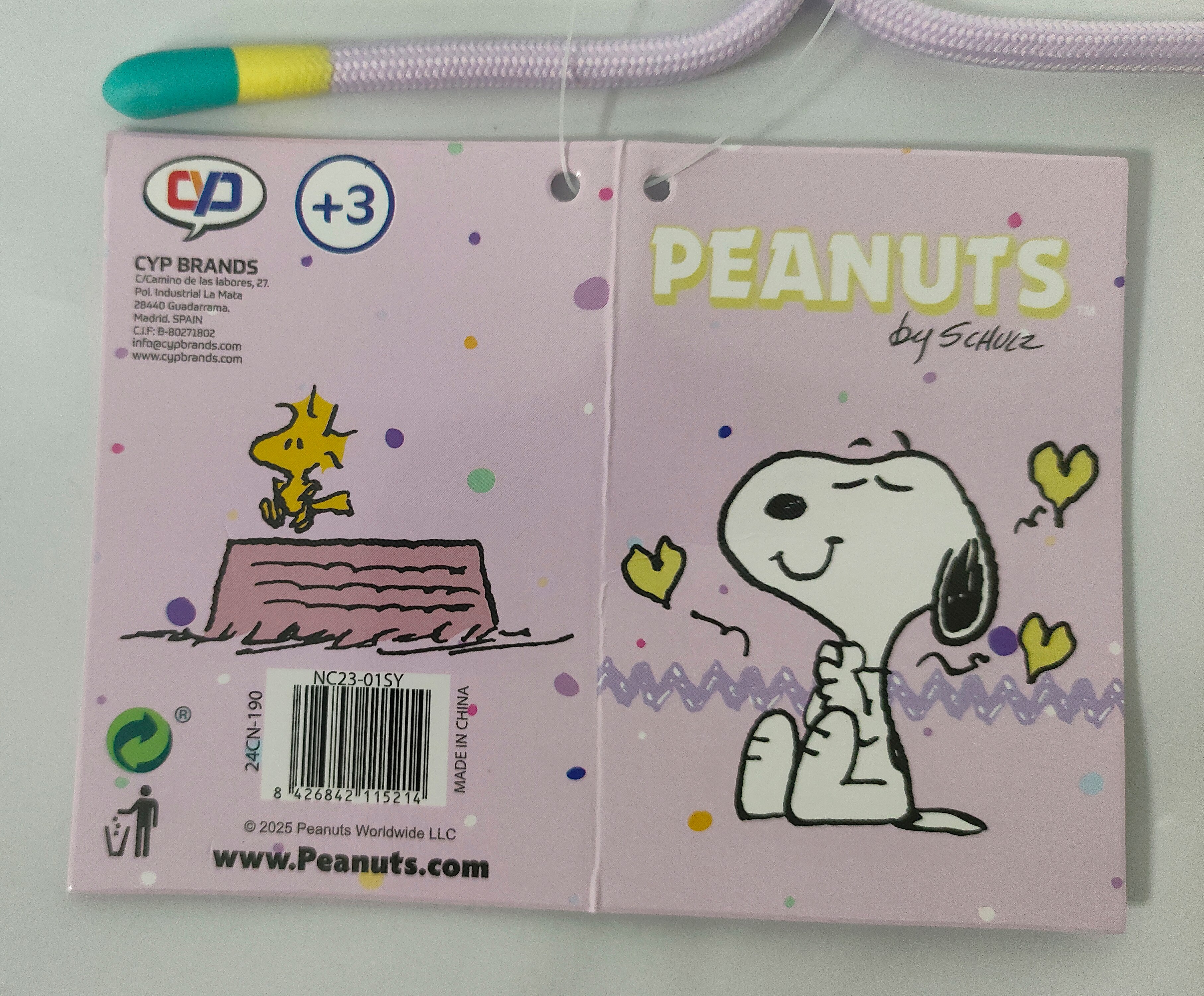Neceser Snoopy CyP Brands morado Morado-5