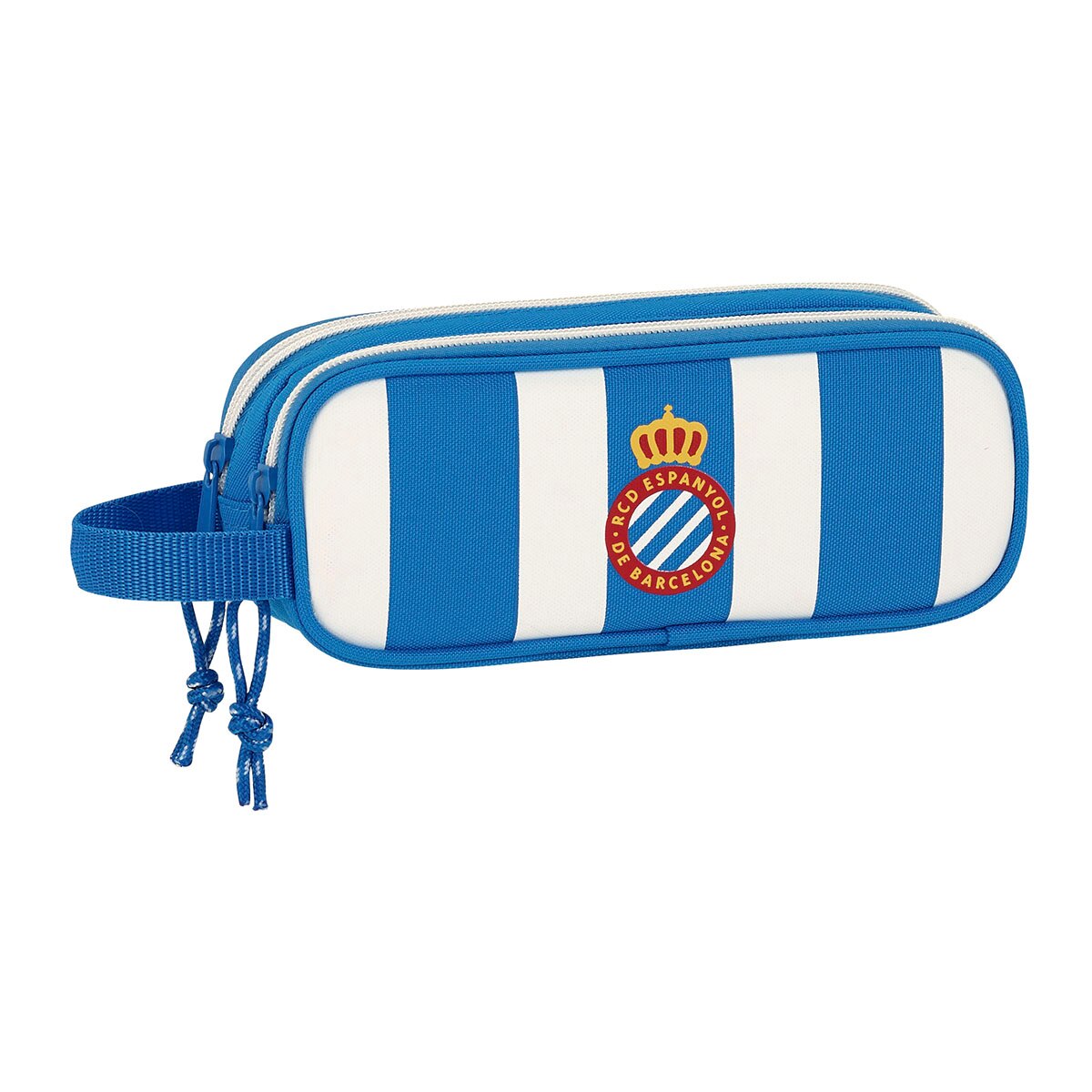 Portatodo doble RCD Espanyol blanco y azul Blanco / Azul-1