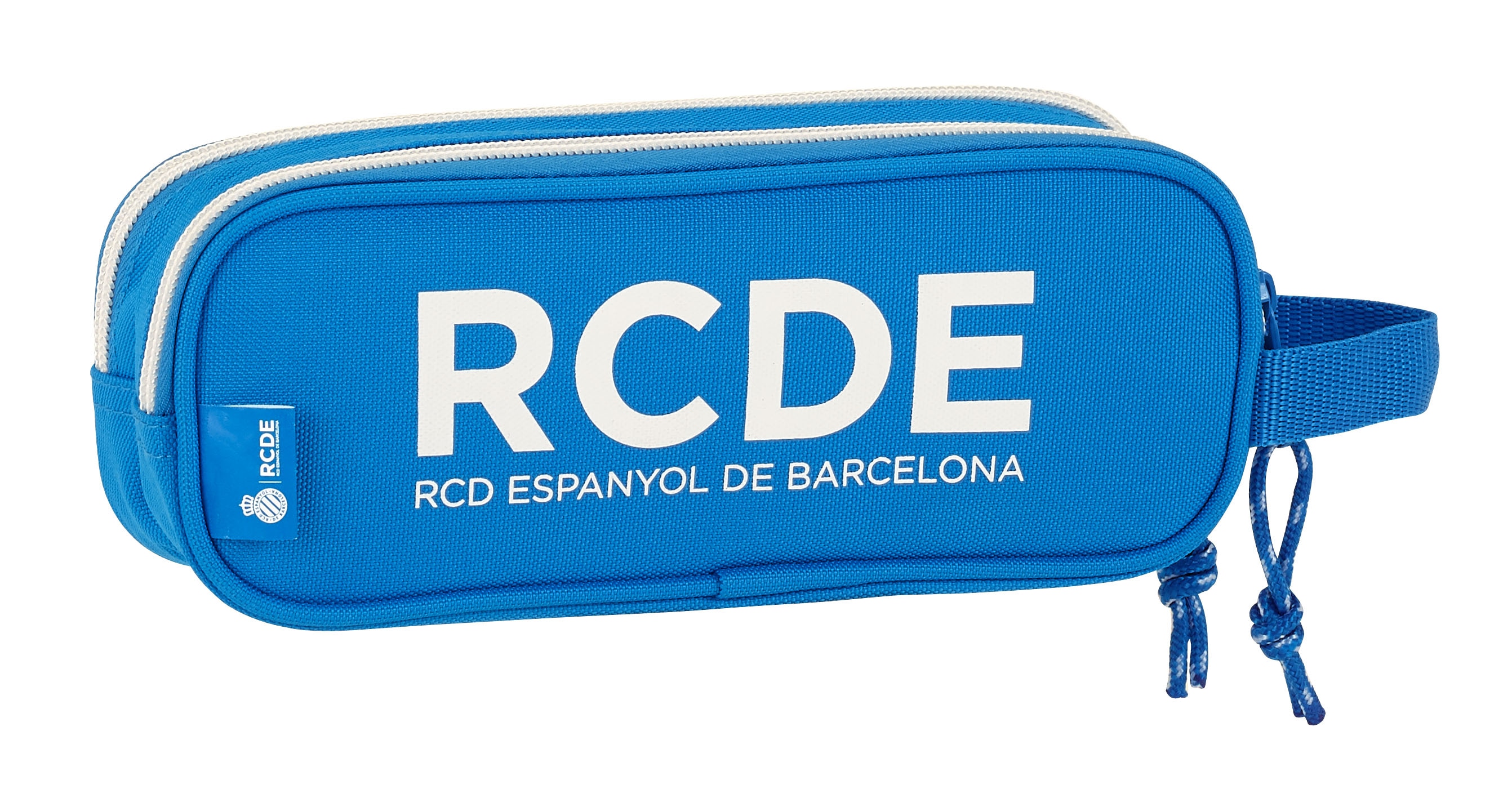 Portatodo doble RCD Espanyol blanco y azul Blanco / Azul-2