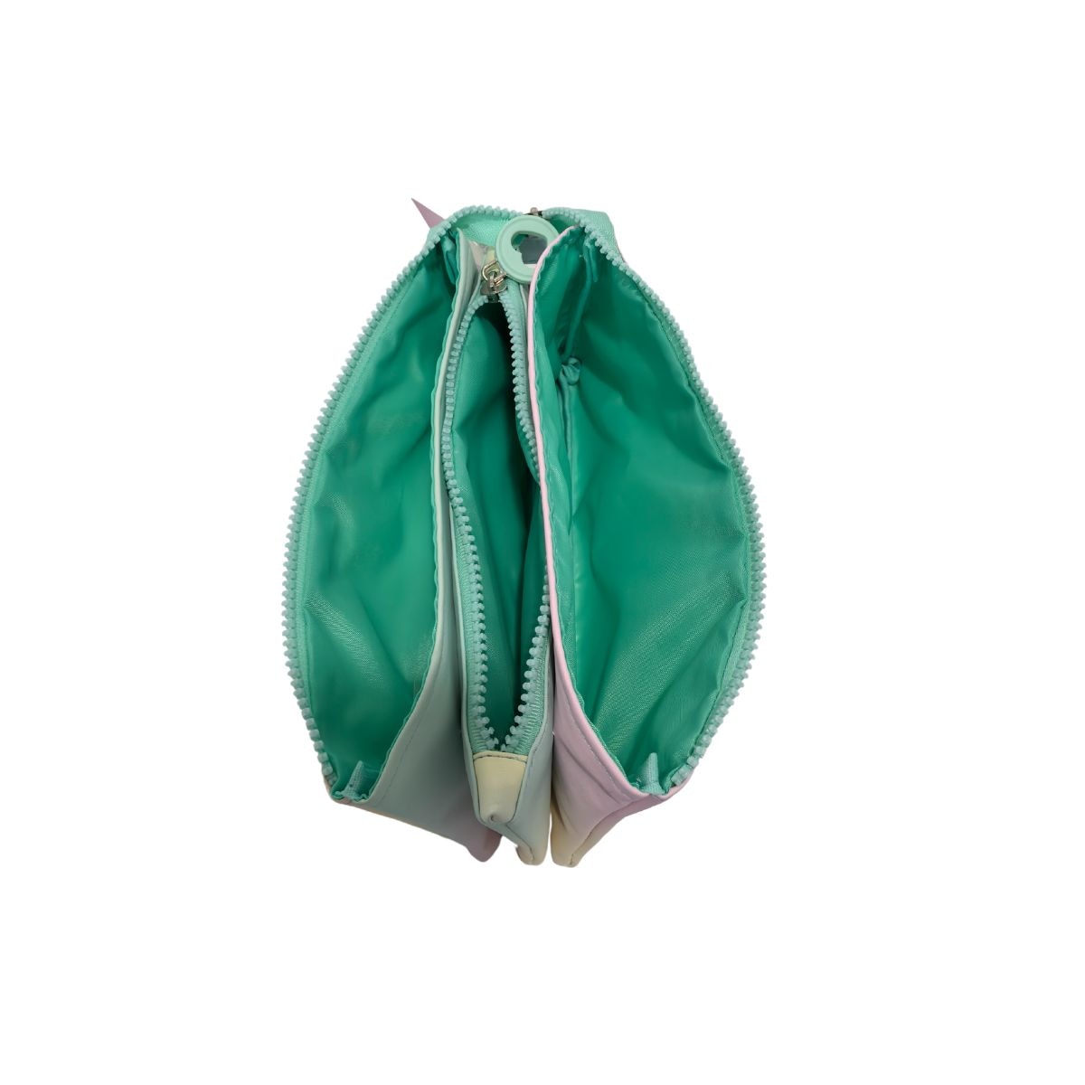 Estuche triple Blin Blin Gradient Green Toybags rosa y verde Rosa / Verde-4